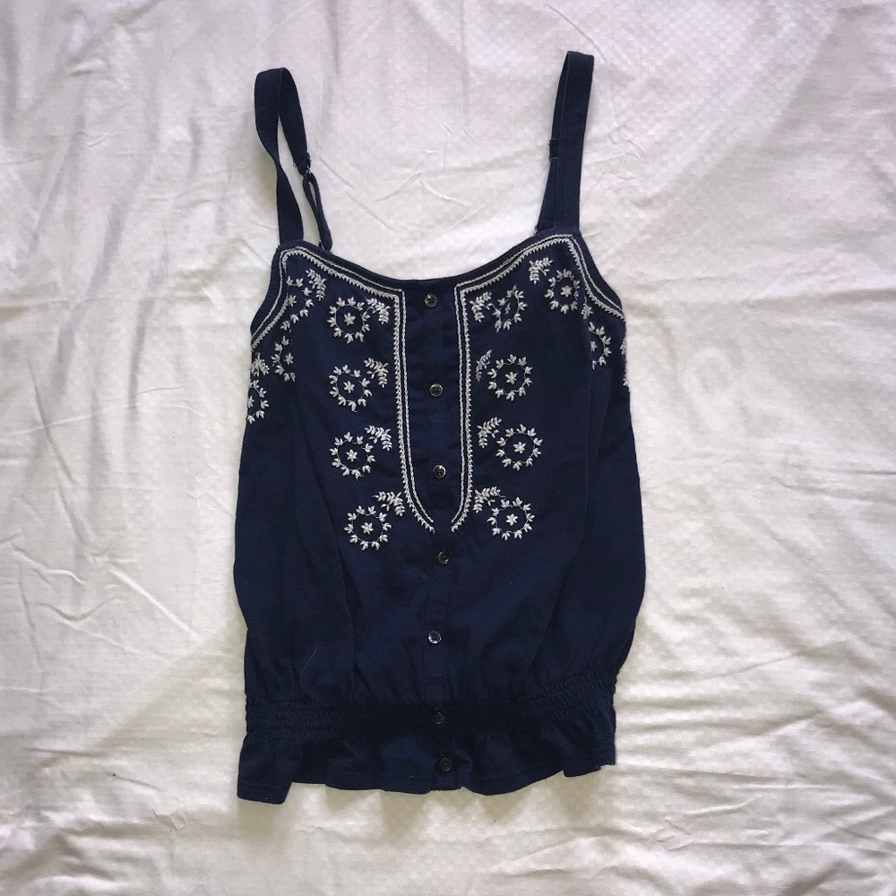 AEO Summer Floral Tank